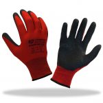 Բանվորական ձեռնոցներ ռետինե մակերեսով, հաստ 21511