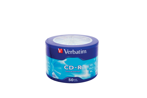 Սկավառակ Verbatim CD-R 700MB, 50հատ 30501