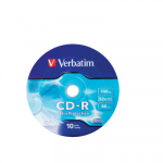 Սկավառակ Verbatim CD-R 700MB, 10հատ 30502
