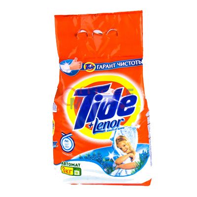 Լվացքի փոշի Tide, սպիտակ, ավտոմատ 3կգ. 22230