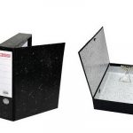 Թղթապանակ արխիվային (ռեգիստր), A4, 8սմ, սև 13235