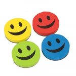 Սպունգ-ջնջոց Սմայլիկ, մեծ, մագնիս-մարկերային գրատախտակի համար, OfficeSpase 10519