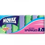 Սպասքի լվացման սպունգ NOVAX, 7հատ 21805