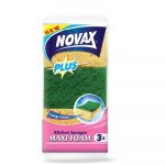 Սպասքի լվացման սպունգ NOVAX, 3հատ 21807