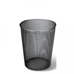 Գրասենյակային մետաղյա աղբաման 8լ, սև 20112