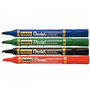 Մարկեր Permanent Pentel N860 սև 13759