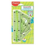 Քանոնների հավաքածու Maped Flex, 3հատ 12609