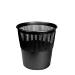 Գրասենյակային պլաստիկ աղբաման 12լ, սև 20106