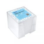 Թուղթ նշումների համար Officespace, տակդիրով 90x90x90սմ, 900հատ, սպիտակ 13344