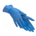 Միանգամյա ձեռնոցներ Nitryl կապույտ M, 100հատ 21505