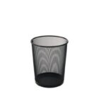 Գրասենյակային մետաղյա աղբաման 12լ, սև 20107