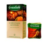 Թեյ Greenfield Christmas Mystery 25հատ, սև 60108