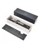 Գրիչ Parker, IM Brushed Metal, գնդիկավոր, մետաղական կառուցվածք, բարձր որակ, կապույտ