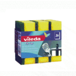 Սպասքի լվացման սպունգ Vileda, 3 հատ 21814