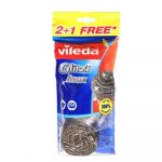 Մետաղական սպունգ Vileda, գլիցի ինոքս, 2+1հատ 21825