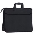 Թղթապանակ-պորտֆել A4, 2 բաժին, սև 13214