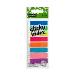 Էջանիշ attache պլաստիկ, 8 գույն, 25-ական էջ 13328