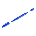 Մարկեր պերմանենտ Office space, երկկողմանի, 0.8-0.2մմ, կապույտ 13785