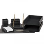 Սեղանի hավաքածու ''Люкс'', սև, 7 բաժին 10426