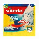 Սպունգանման սեղանի շոր Vileda, 18х18, 2հատ 21635