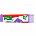 Աղբի պոլիէթիլենային տոպրակներ Мелочи Жизни 35լ,15հատ 20234