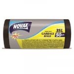 Աղբի պոլիէթիլենային տոպրակներ Novax 35լ, 50հատ 20241