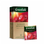 Թեյ Greenfield Summer Bouquet 25հատ, սև 60129