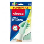 Տնտեսական ձեռնոցներ Vileda M, Extra Sensation, ռետինե 21546