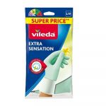 Տնտեսական ձեռնոցներ Vileda L, Extra Sensation, ռետինե 21547