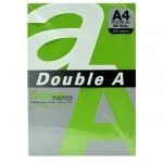 Թուղթ գունավոր Double A A4, կանաչ, 100թ. 80գր 10349