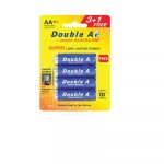 Մարտկոց Double A, AA 3+1հատ 14442