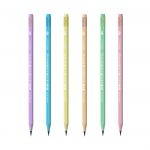 Մատիտ Berlingo Flexy pastel HB, ռետինով, սև 13532