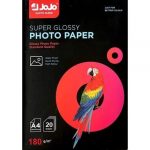 Ֆոտոթուղթ միակողմանի փայլուն JOJO 180գր. A3, 20հատ 10360