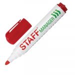 Մարկեր Staff գրատախտակի, 3մմ, կարմիր 13891