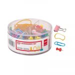 Ամրակների հավաքածու deli, գունավոր 12459