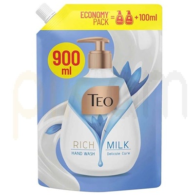 Հեղուկ օճառ Teo Milk Delicate Care 900մլ, 22073