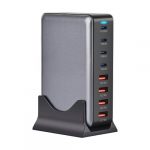 Լիցքավորիչ GAN Pro 260W, PD 3.1, USB‑C PD 3.1, USB‑A QC 3.0, Gallium Nitride, միաժամանակ լիցքավորում է՝ նոութբուքներ, սմարթֆոններ, պլանշետներ և այլ սարքեր 30637